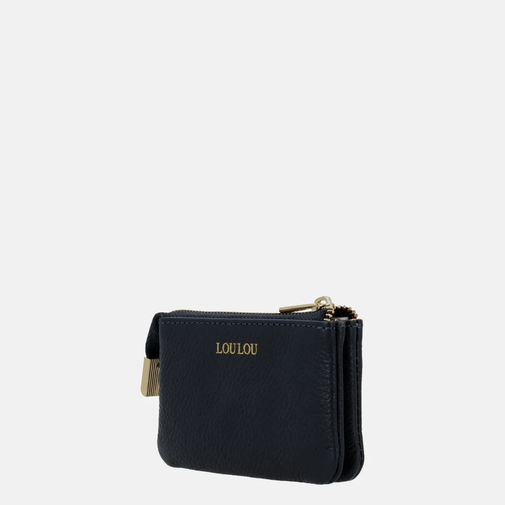Loulou Essentiels Camille pasjeshouder dark blue bij Duifhuizen