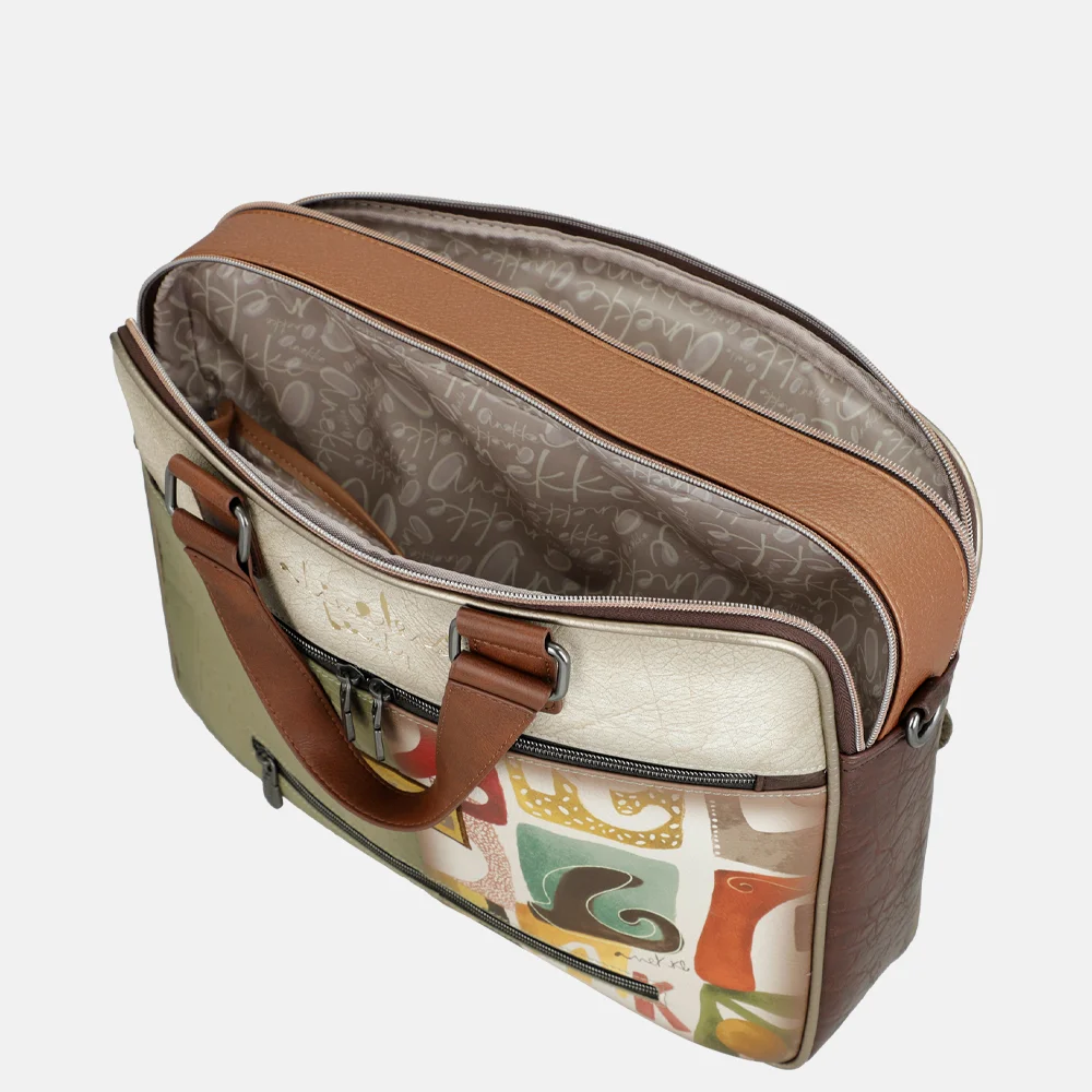 Anekke Muse laptoptas 15 inch multi bij Duifhuizen