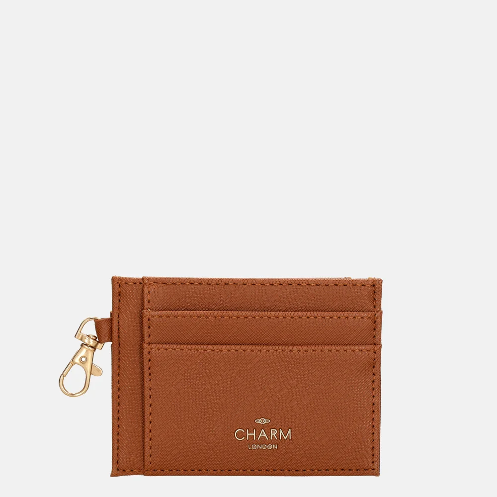 Charm London pasjeshouder cognac bij Duifhuizen