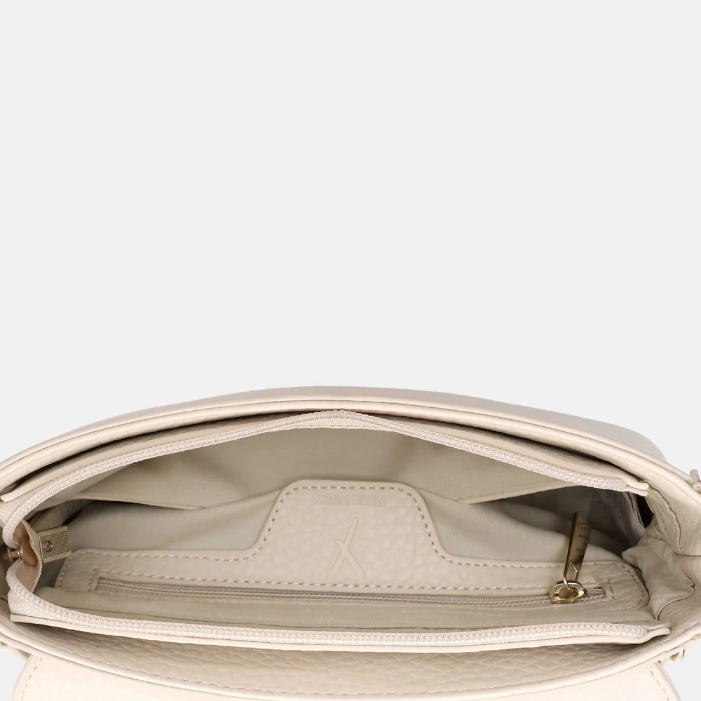 Suri Frey Jeanny crossbody tas beige bij Duifhuizen
