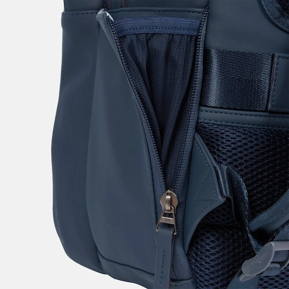 New Rebels William rugzak 15.6 inch navy bij Duifhuizen