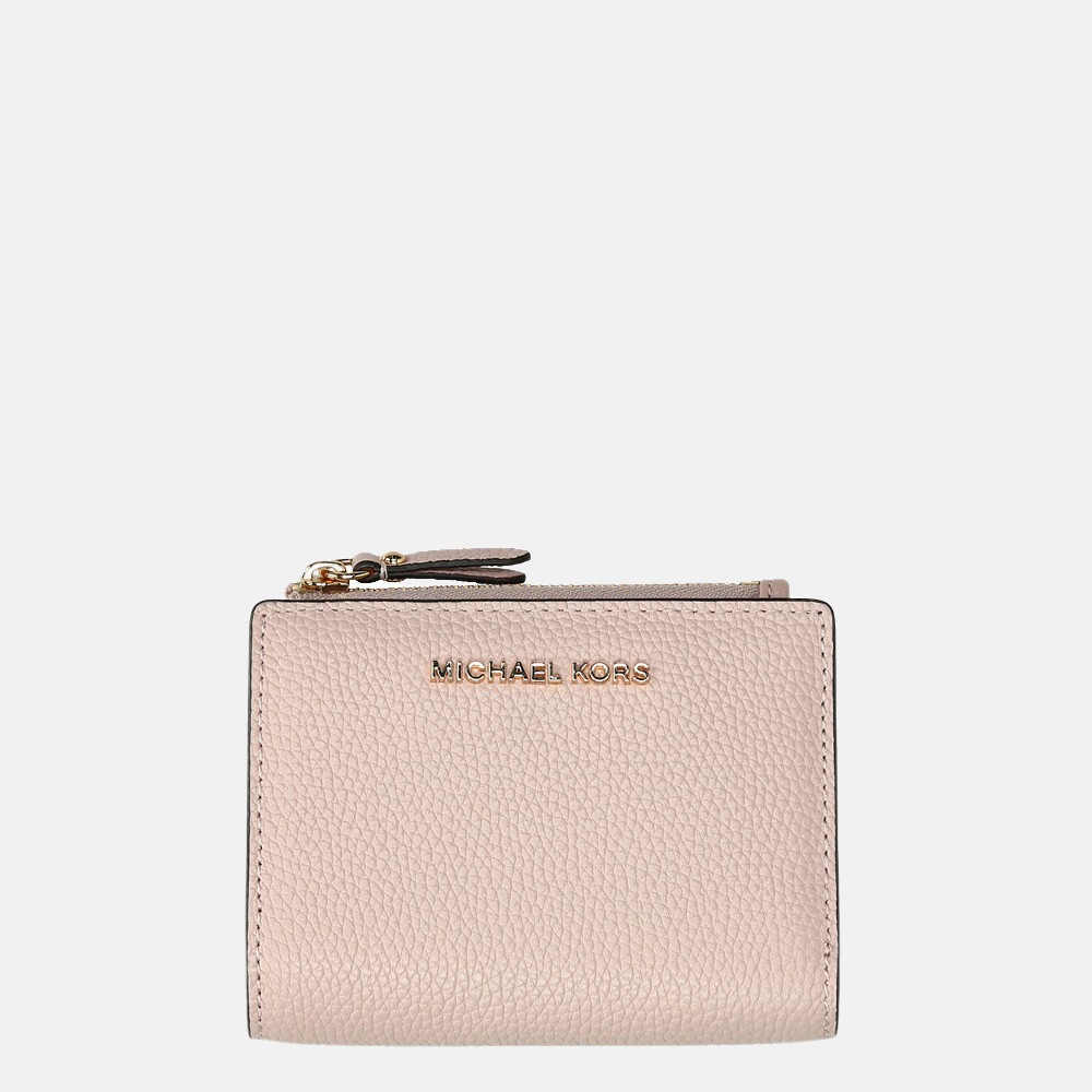 Voorwaarde Australische persoon Berekening Michael Kors Jet Set Snap portemonnee soft pink bij Duifhuizen