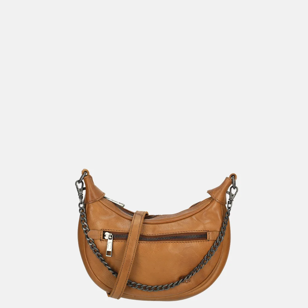 Bear Design schoudertas cognac bij Duifhuizen