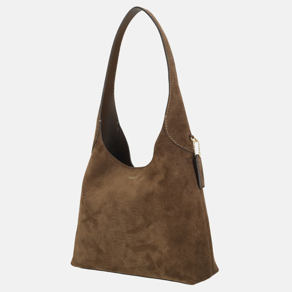 Coach Brooklyn buideltas chocolat bij Duifhuizen
