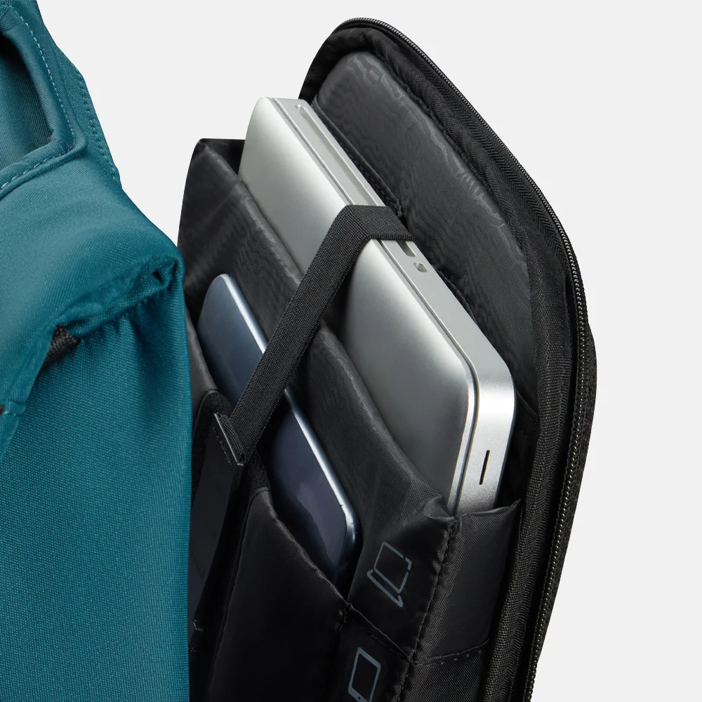 Samsonite Securipak 2.0 laptoprugzak 14.1 inch petrol bij Duifhuizen