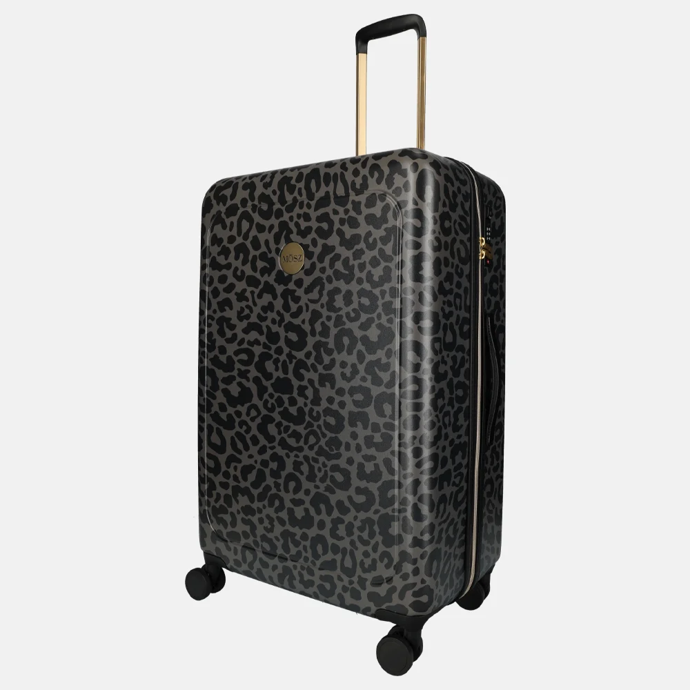 Mosz Lauren koffer 77 cm nero leo bij Duifhuizen