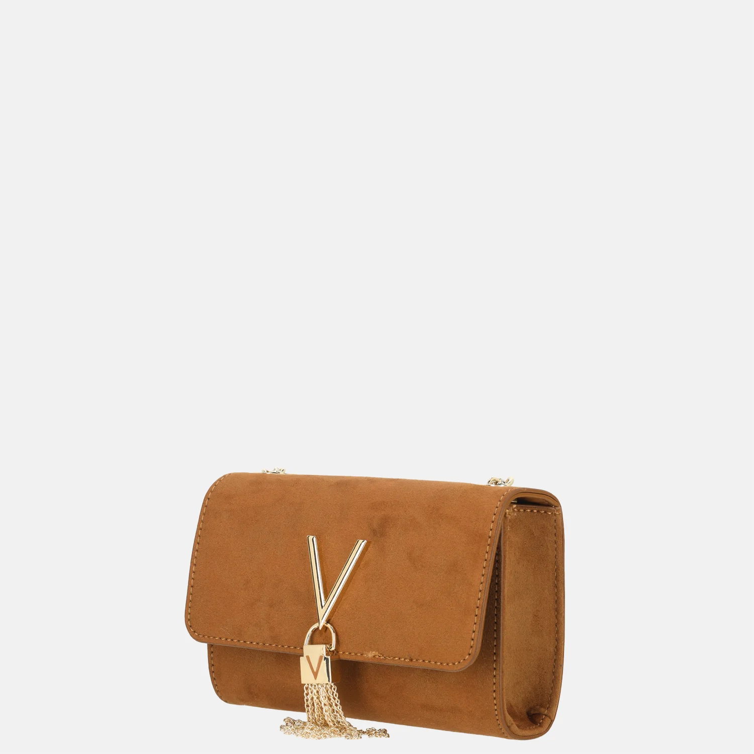 Valentino Bags Divina Winter crossbody tas cuoio bij Duifhuizen