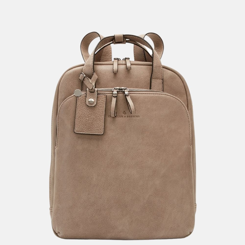 Castelijn & Beerens Carisma laptop rugzak 15.6 inch grey bij Duifhuizen