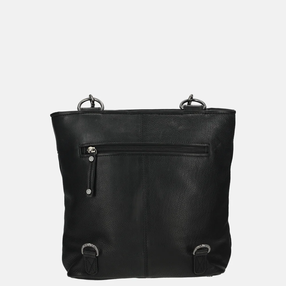 Berba Lucca rugzak zwart bij Duifhuizen