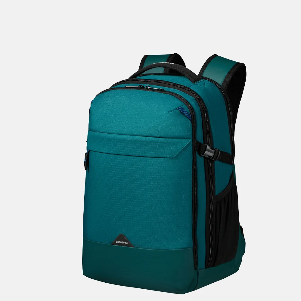 Samsonite Roadseeker laptoprugzak M 15 inch deep teal bij Duifhuizen