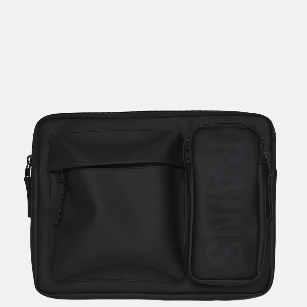 Rains Texel laptophoes 14 inch black bij Duifhuizen