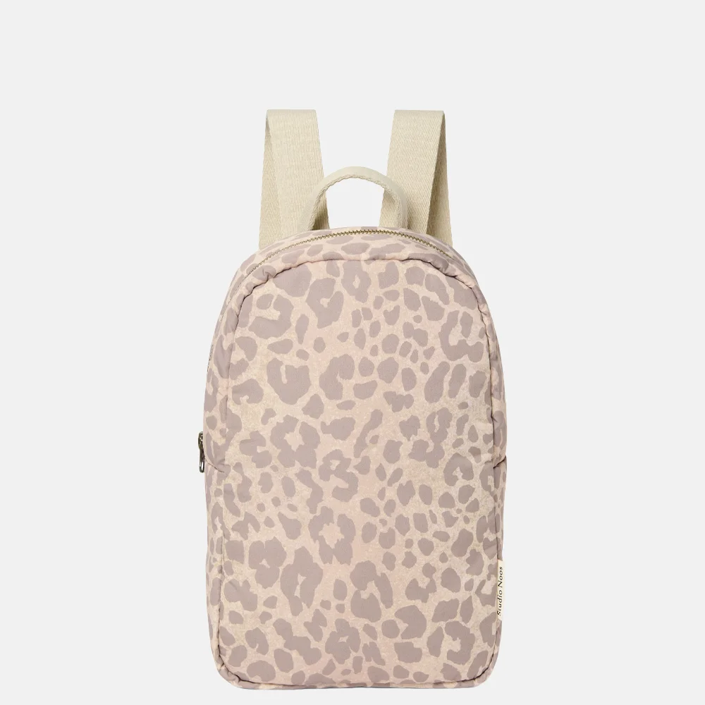 Studio Noos Puffy Mini backpack beige leopard
