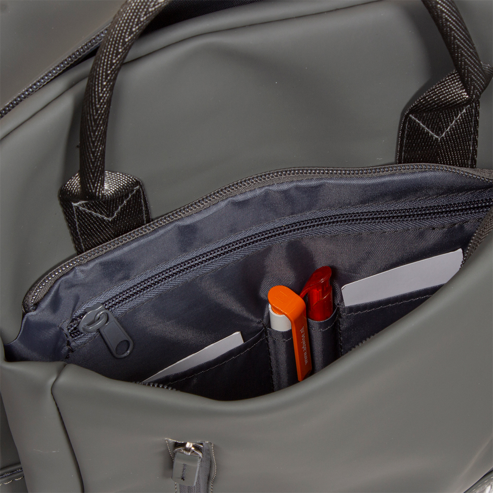 New Rebels Harper rugzak 13.3 inch antracite bij Duifhuizen