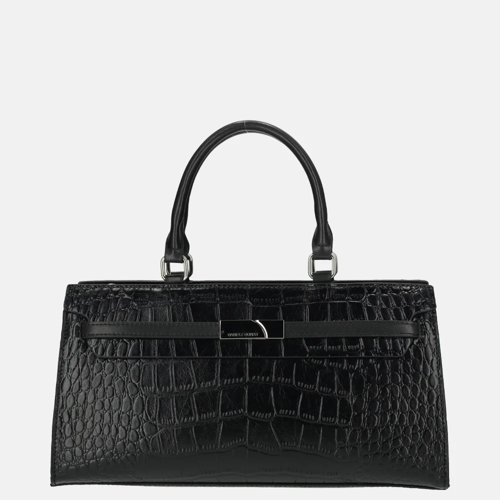 Daniele Donati Croco handtas black bij Duifhuizen