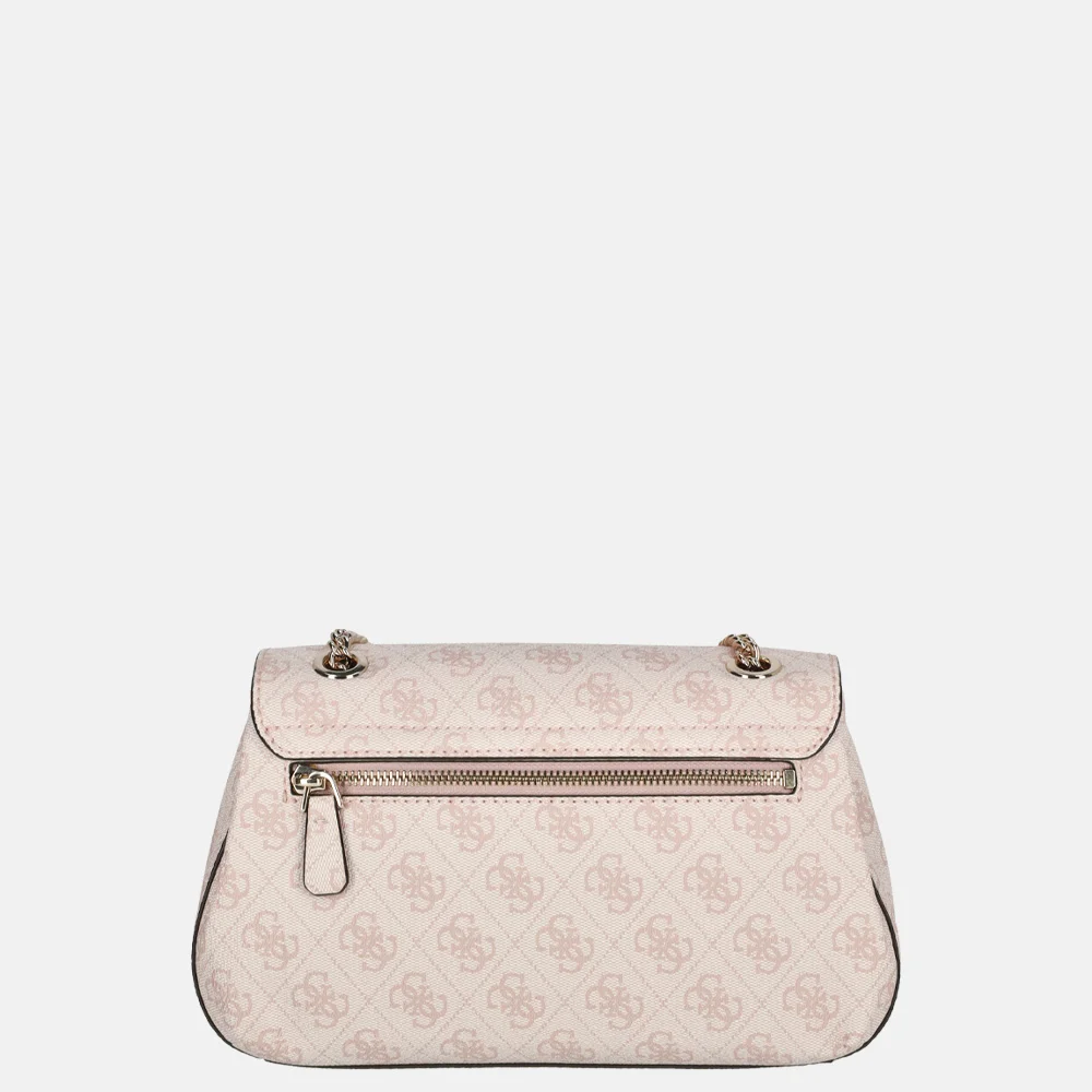 Guess Katya crossbody tas rose water logo bij Duifhuizen
