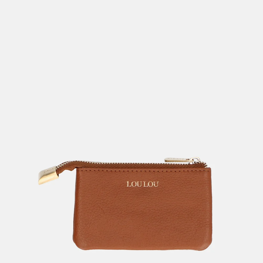 Loulou Essentiels Camille pasjeshouder cognac