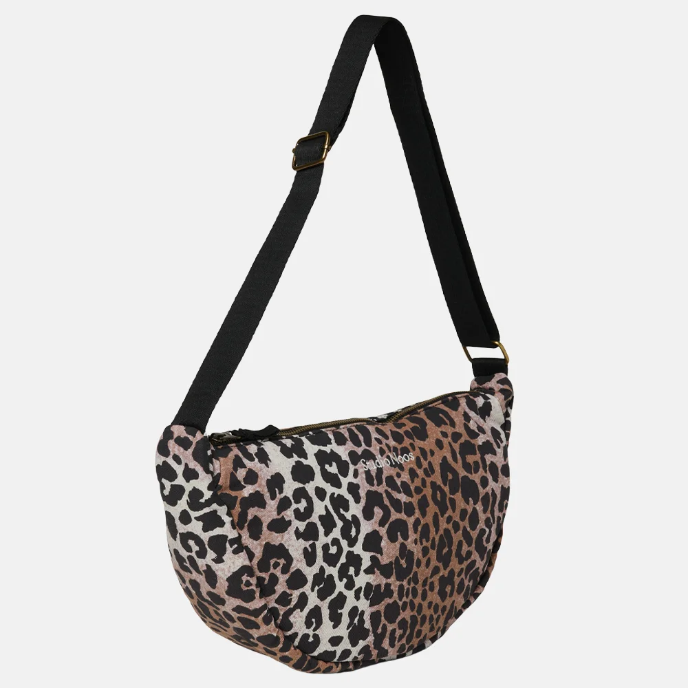 Studio Noos soft cotton fanny pack heuptas hazel leopard bij Duifhuizen