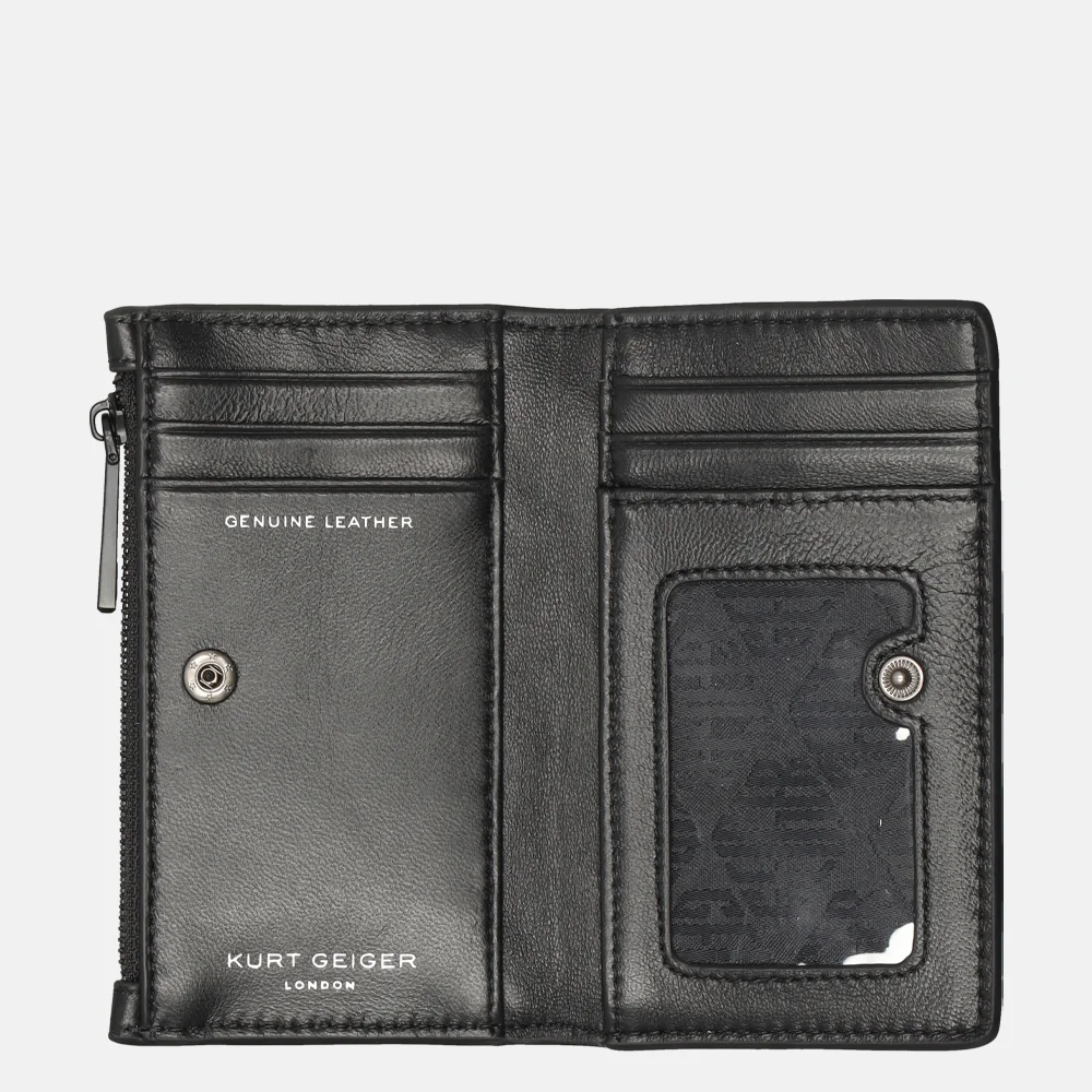 Kurt Geiger Drench portemonnee M black bij Duifhuizen