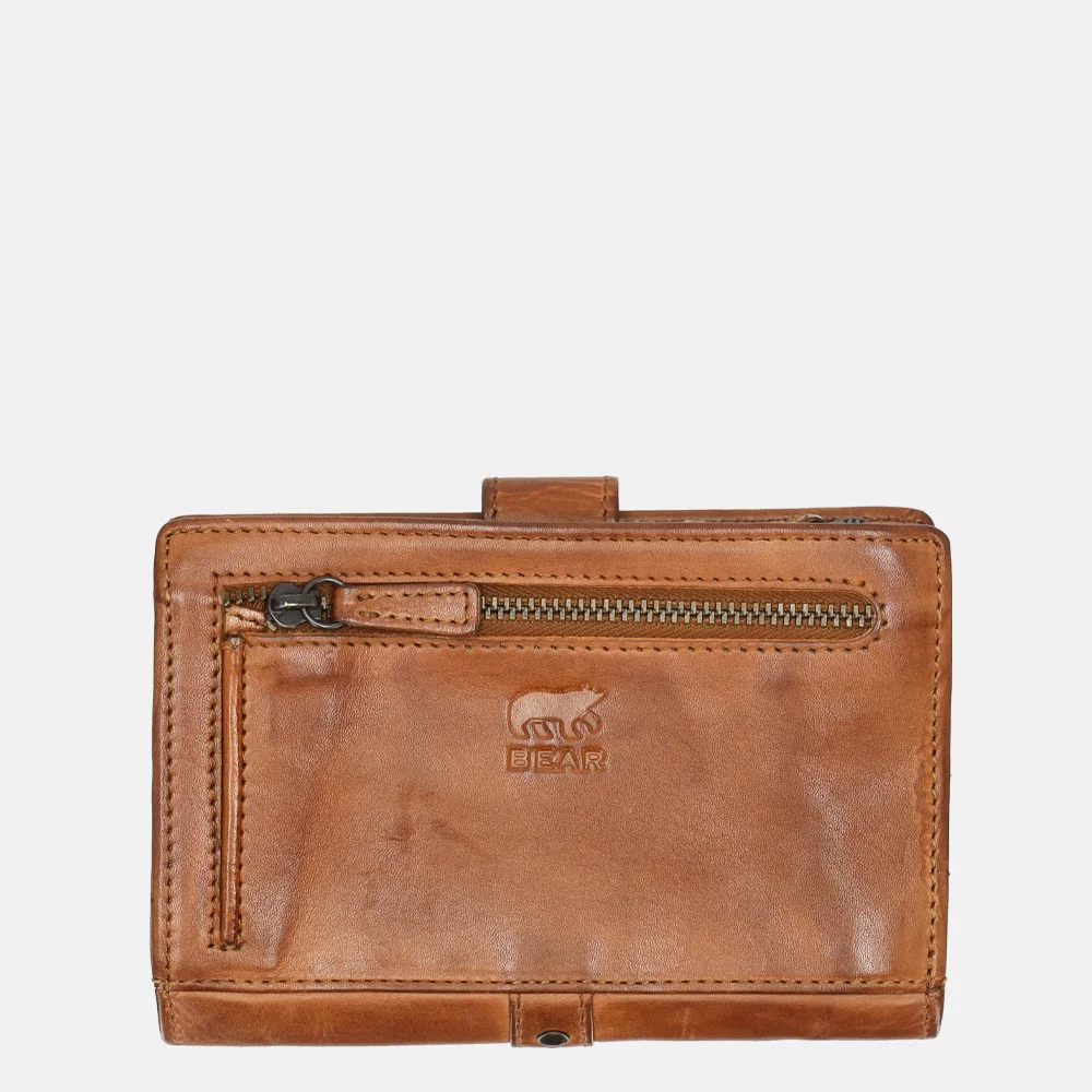 Bear Design portemonnee cognac bij Duifhuizen