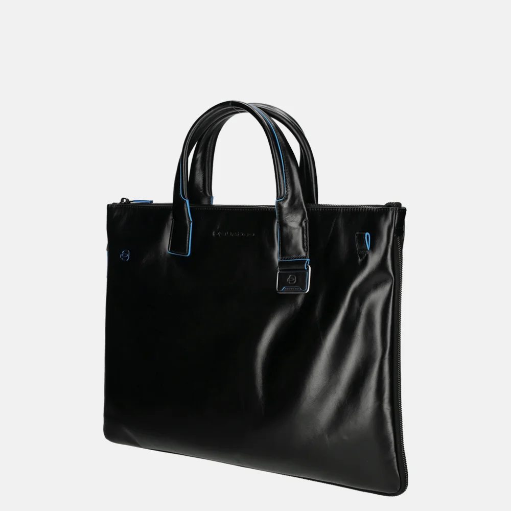 Piquadro expendable laptoptas 15 inch S nero bij Duifhuizen
