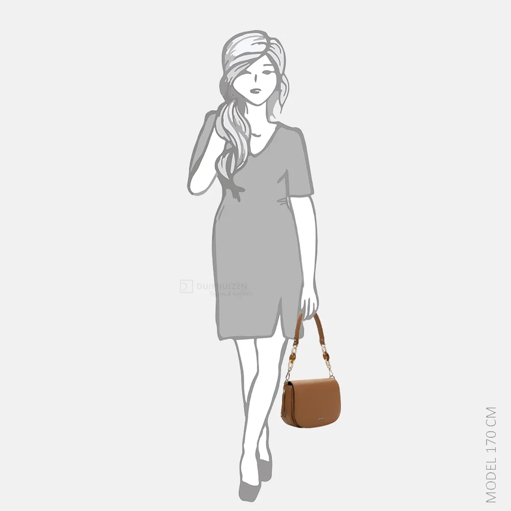 Suri Frey Jeanny crossbody tas sahara bij Duifhuizen