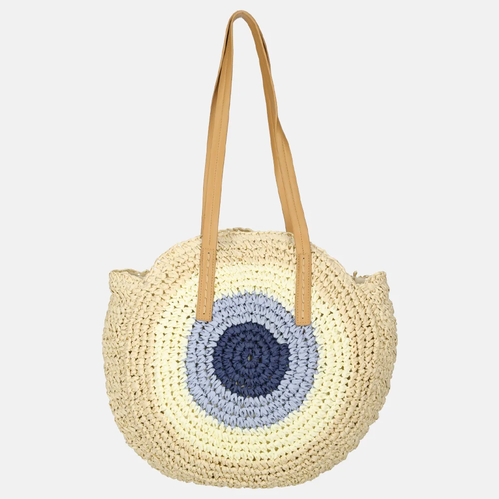 Firenze shopper beige blue