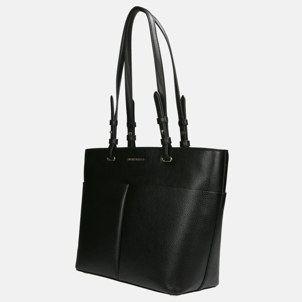 Michael Kors Bedoford Pocket tote shopper black bij Duifhuizen