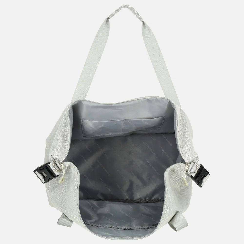 Enrico Benetti Luzern weekendtas/sporttas 55 cm beige bij Duifhuizen
