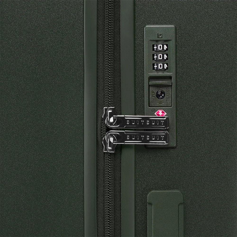 SUITSUIT Mystique reiskoffer 76 cm dark olive bij Duifhuizen