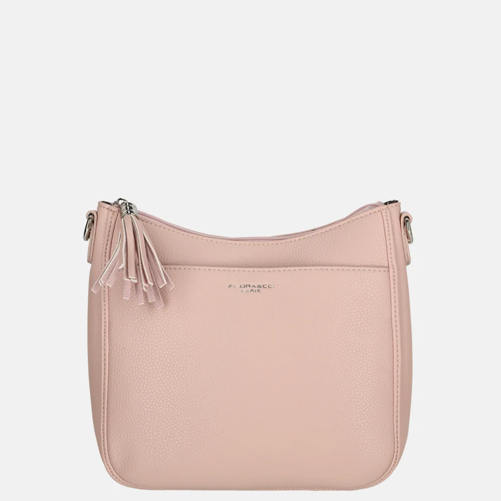 Flora & Co crossbody tas rose bij Duifhuizen