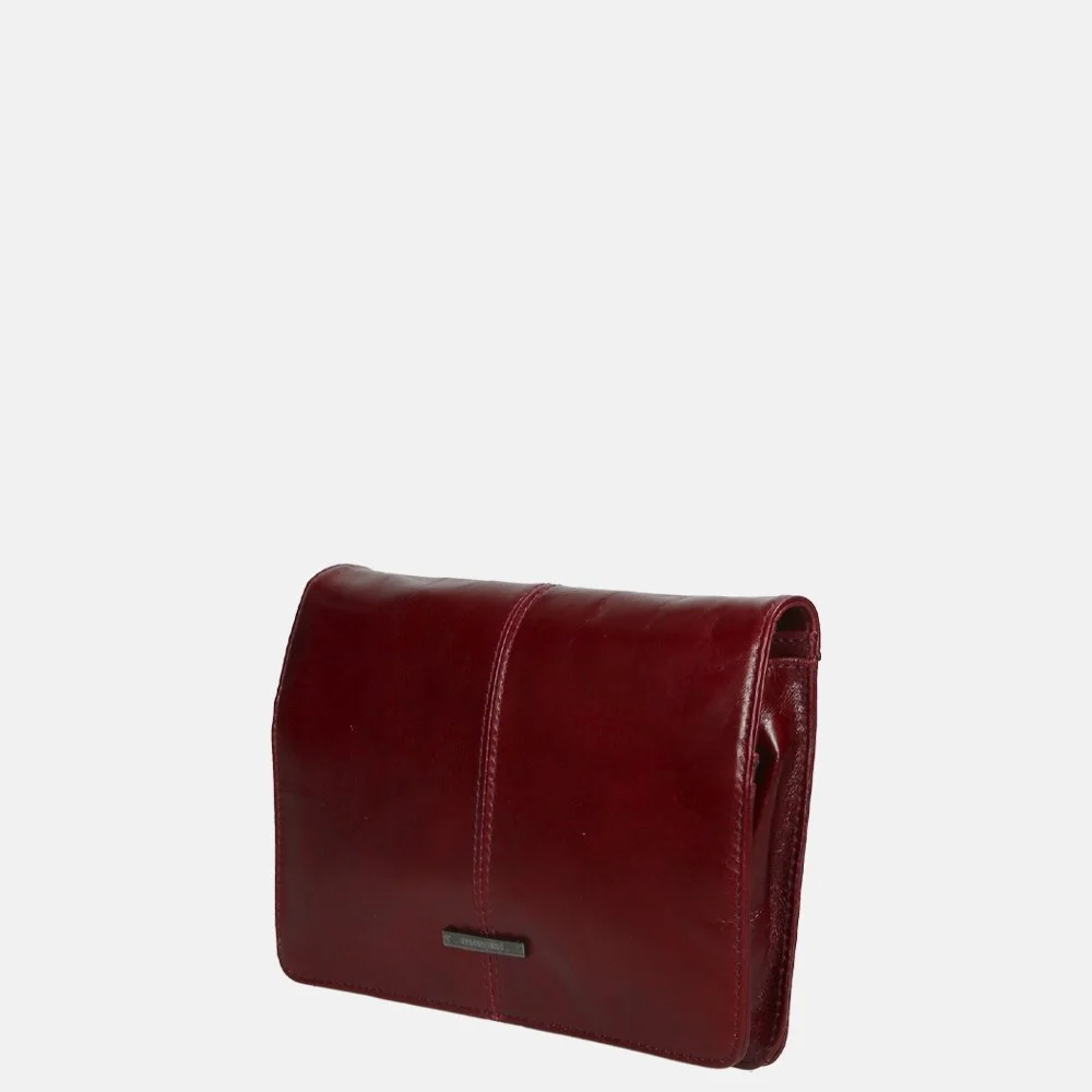 Claudio Ferrici Pelle Vecchia crossbody bordo bij Duifhuizen