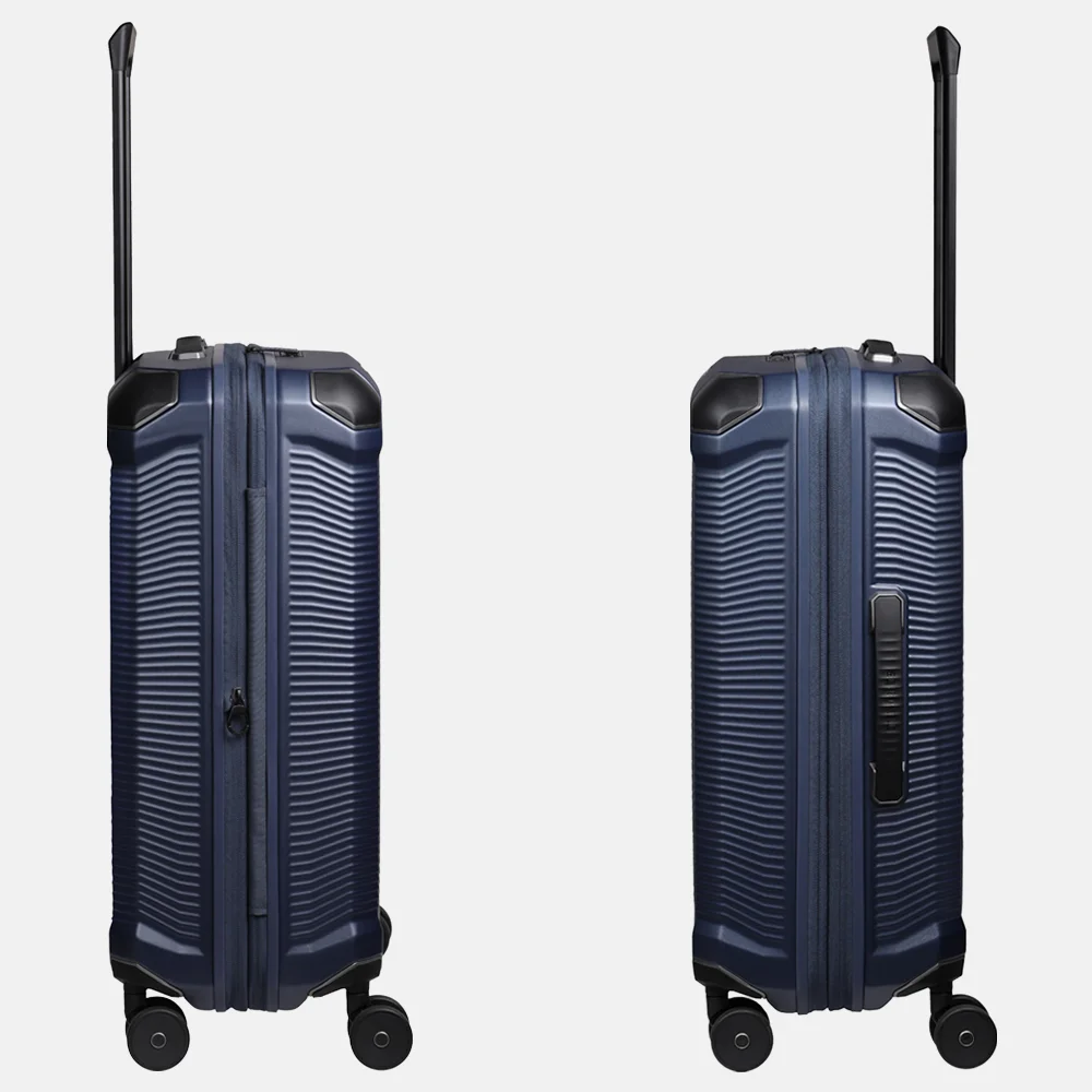 Travelite Millennium spinner reiskoffer 67 cm navy bij Duifhuizen