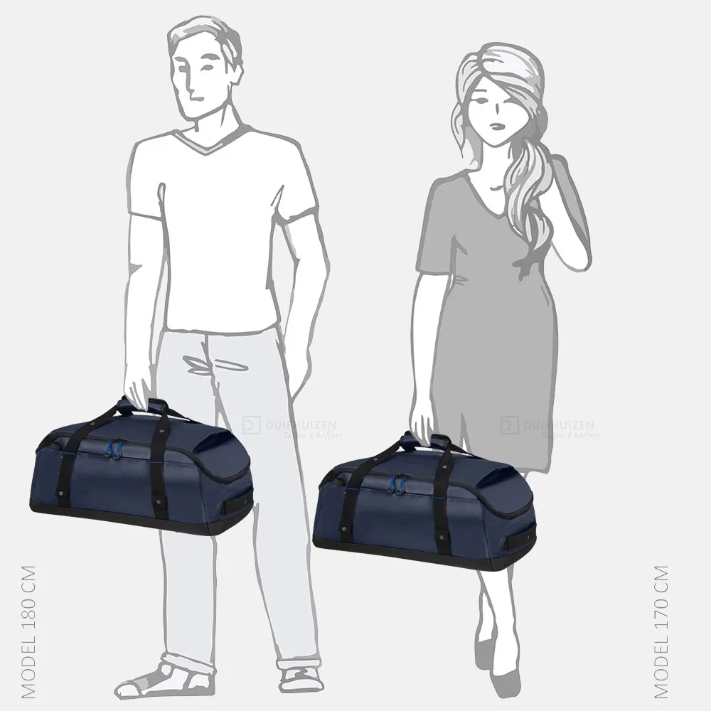 Samsonite Ecodiver S weekendtas 40 liter blue nights bij Duifhuizen