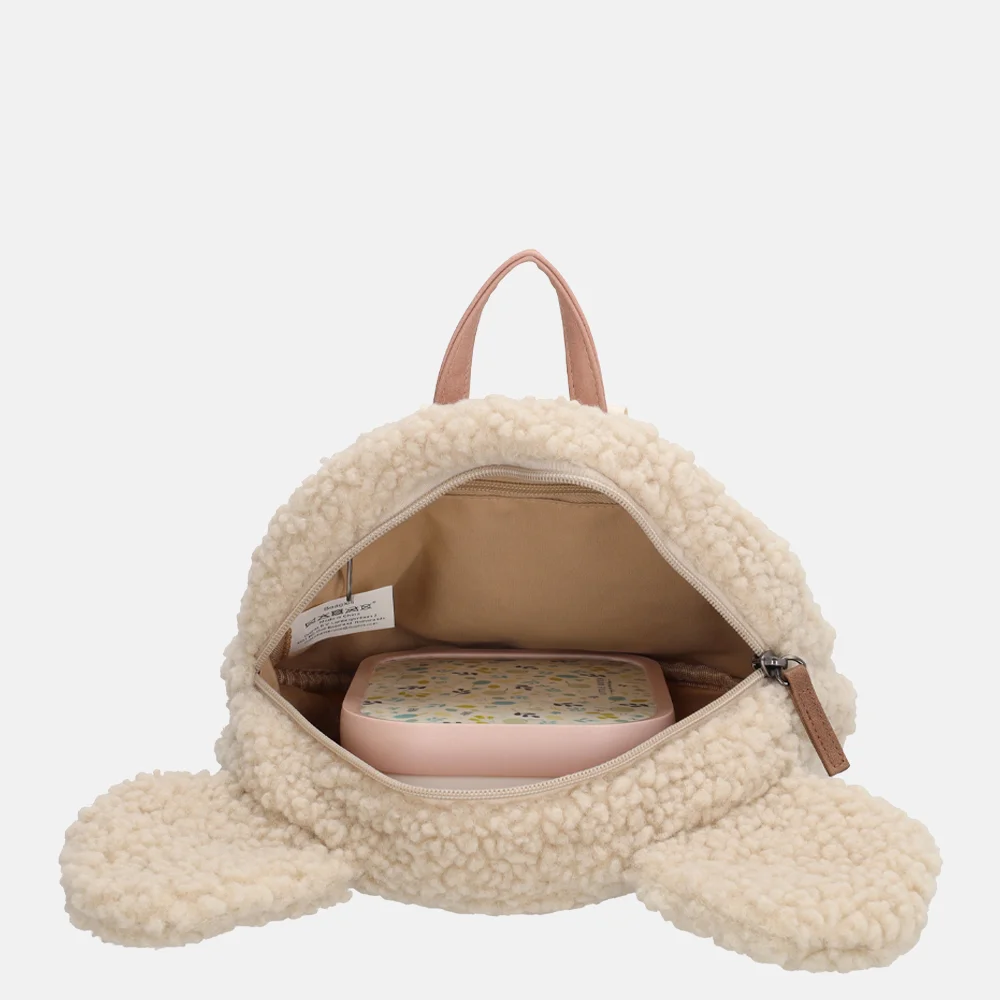 Beagles muis kinderrugzak teddy creme bij Duifhuizen