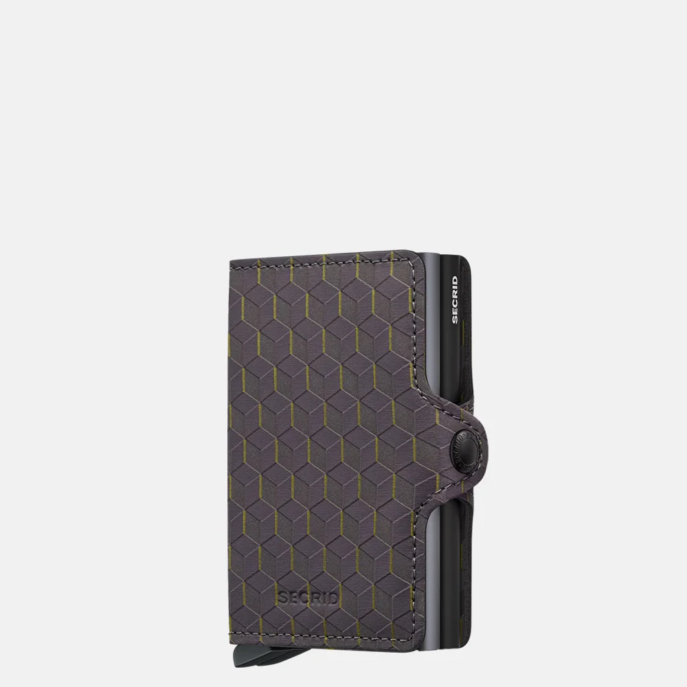 Secrid Miniwallet pasjeshouder optical grey yellow