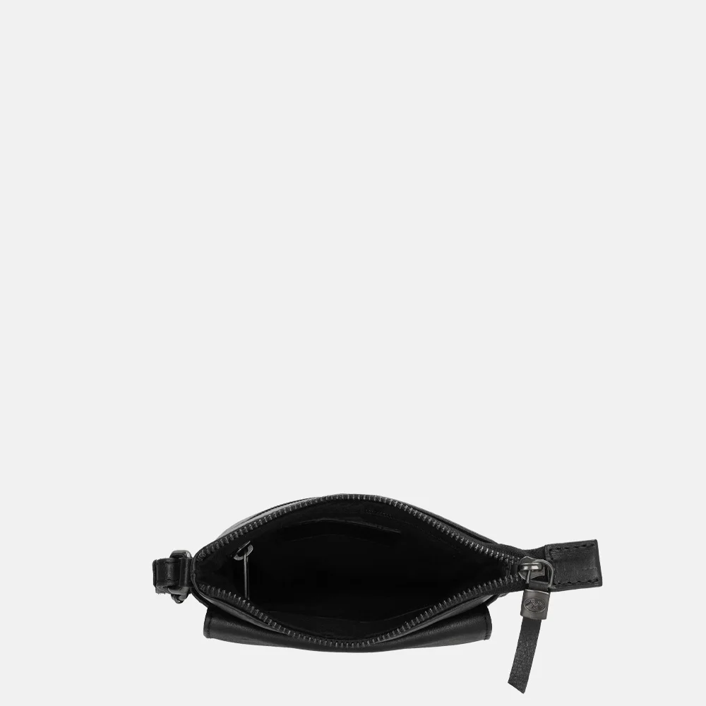 Micmacbags Porto crossbody tas zwart bij Duifhuizen