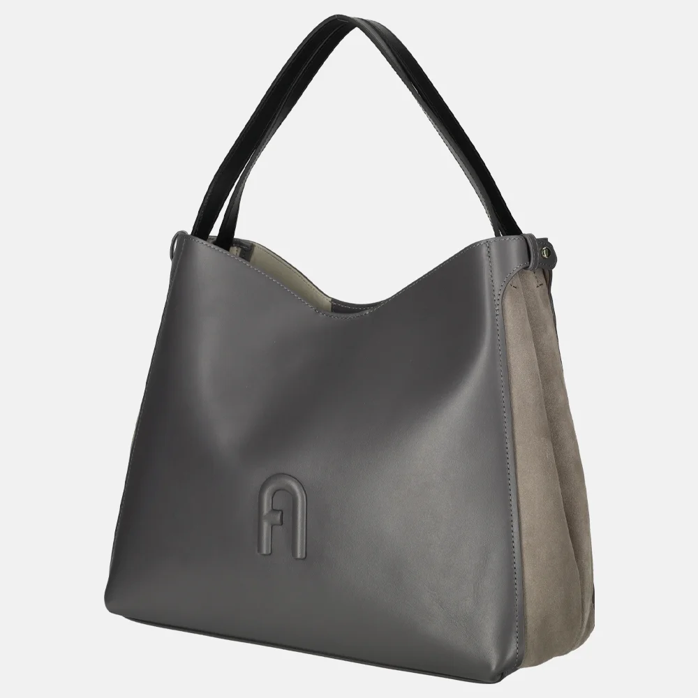 Furla Primula schoudertas L soil taupe bij Duifhuizen