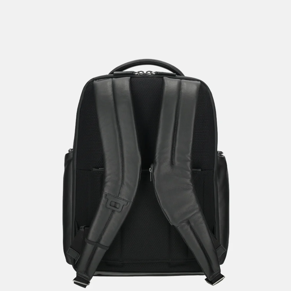 Piquadro Urban laptoprugzak 15 inch nero bij Duifhuizen
