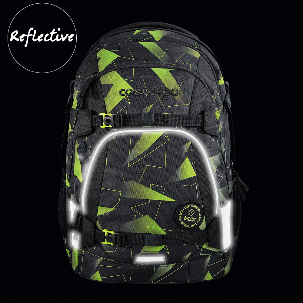 Coocazoo Mate rugzak lime flash bij Duifhuizen