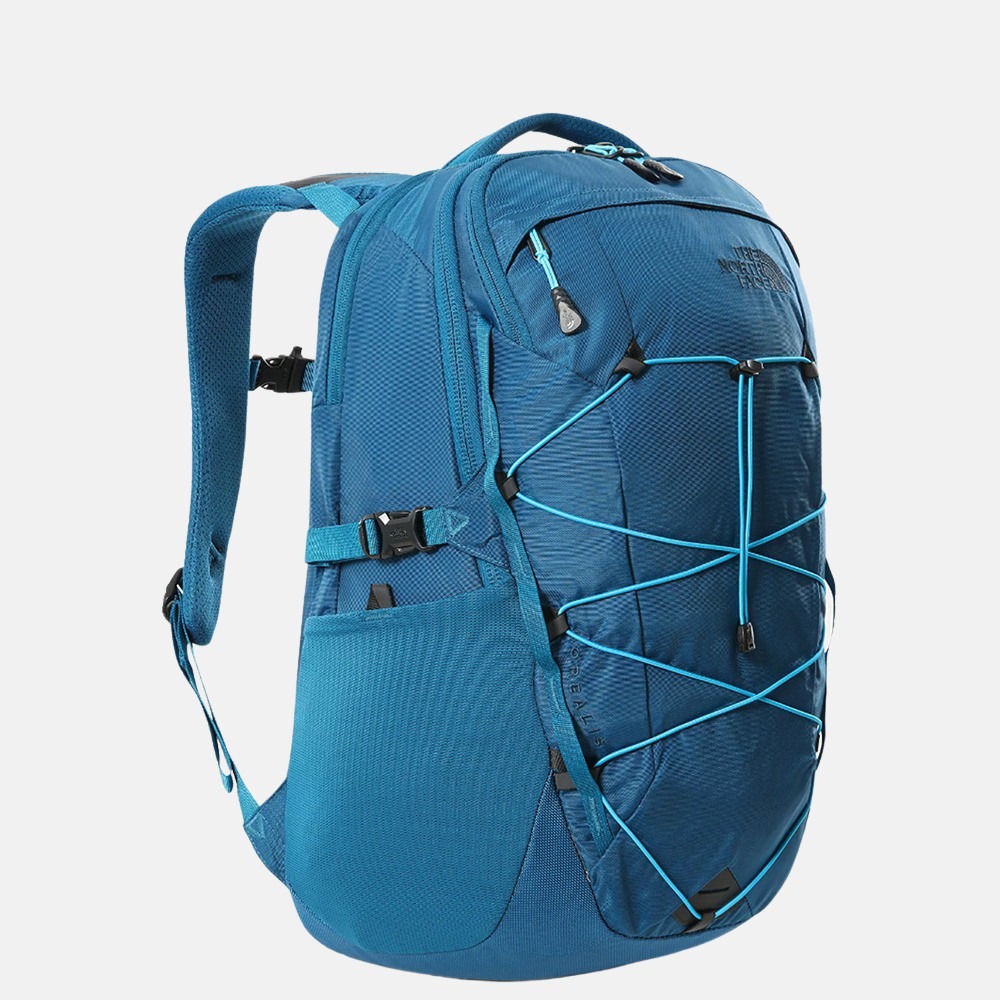 The North Face Borealis rugzak 15 inch morrocan blue bij Duifhuizen