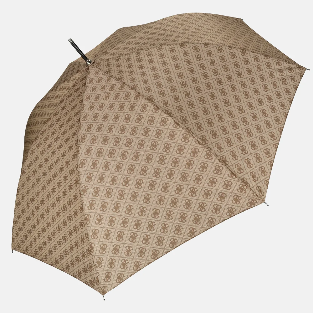 Guess stokparaplu latte logo bij Duifhuizen