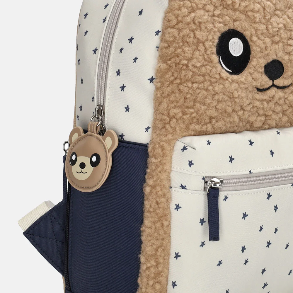 Zebra Trends Buddies kinderrugzak beige bij Duifhuizen