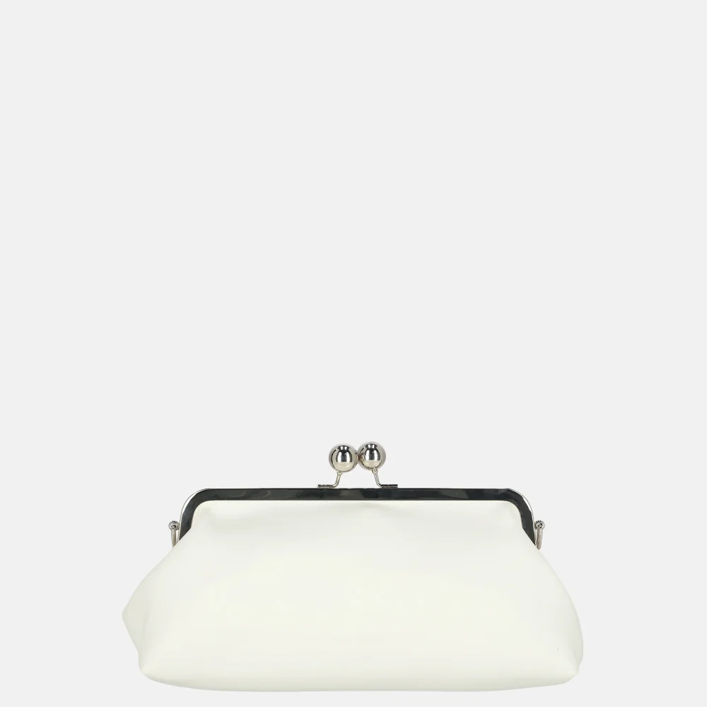 Bulaggi frame baguette clutch white bij Duifhuizen