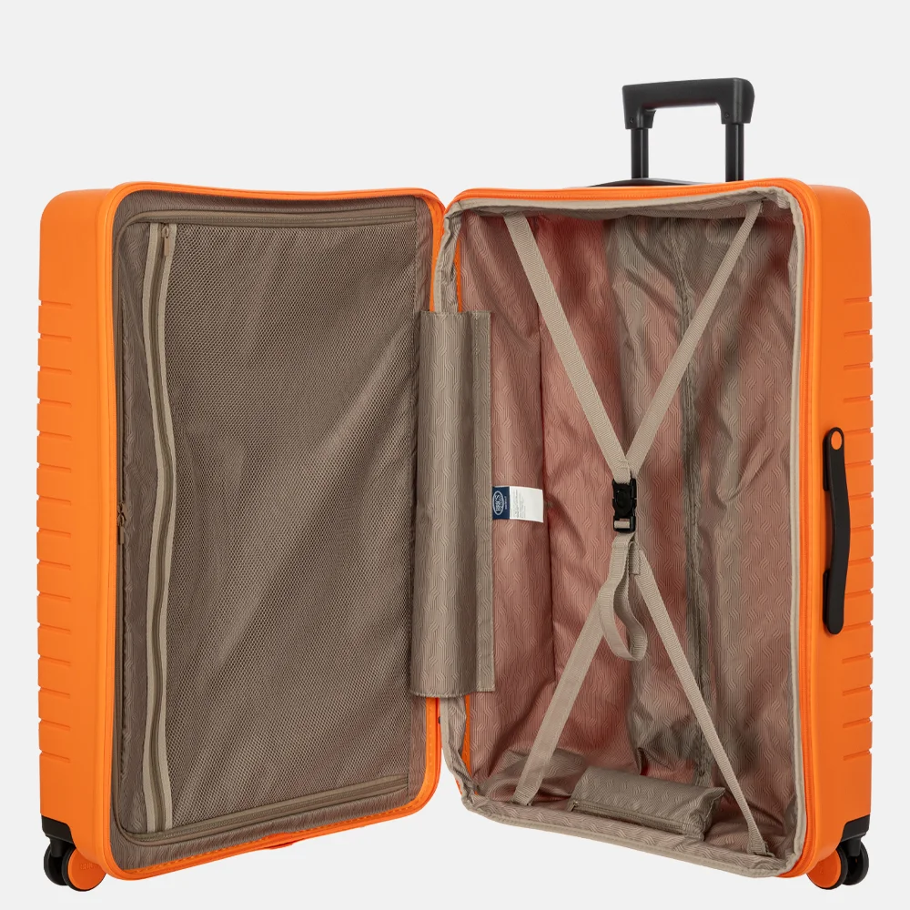 Bric's Ulisse Expandable reiskoffer 79 cm orange bij Duifhuizen
