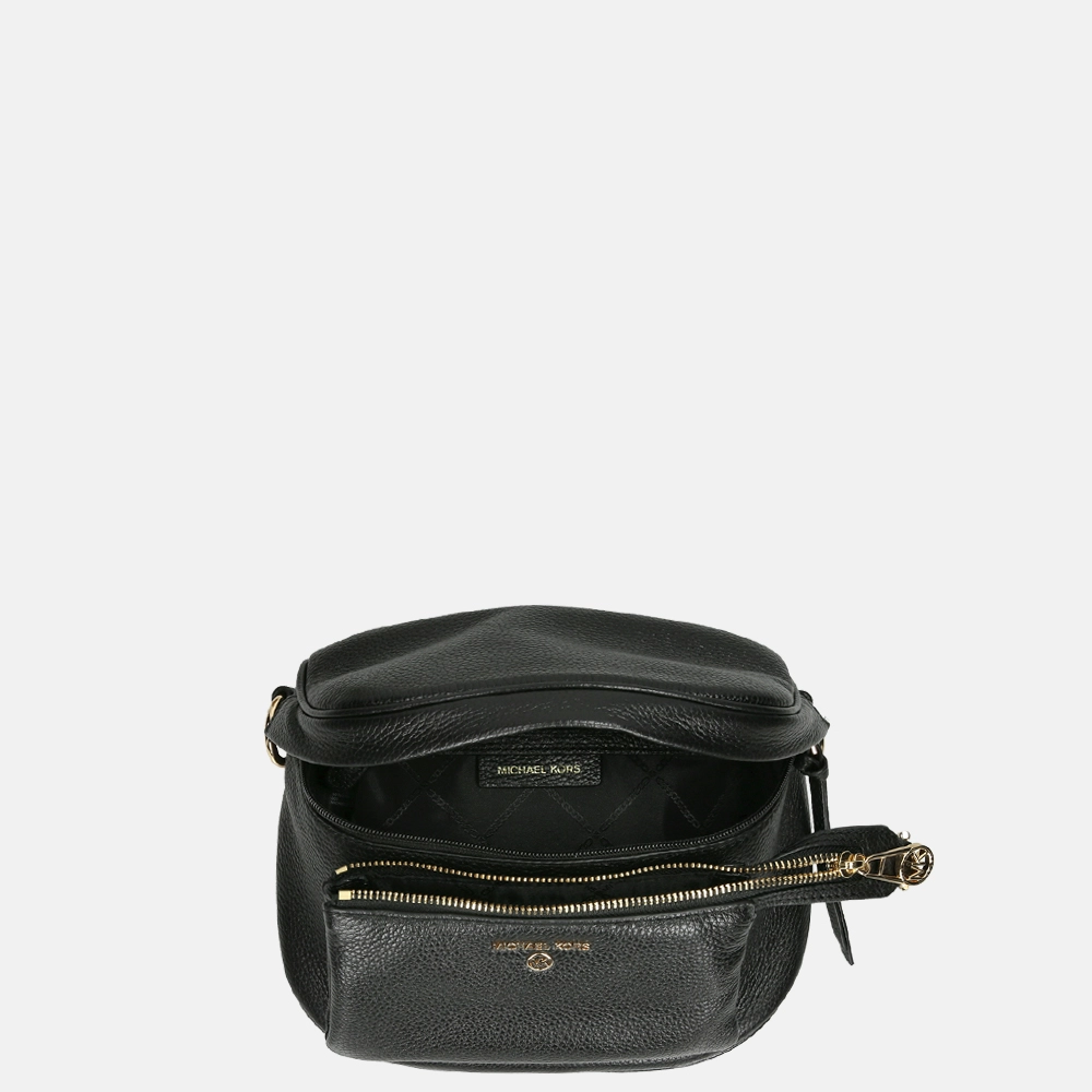 Michael Kors Slater crossbody tas M black bij Duifhuizen