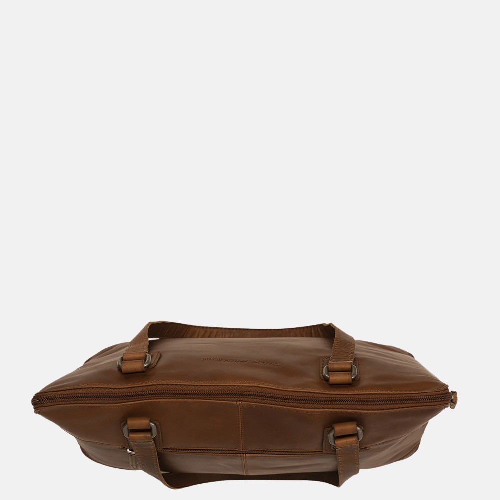 Chesterfield Flint shopper 13.3 inch cognac bij Duifhuizen