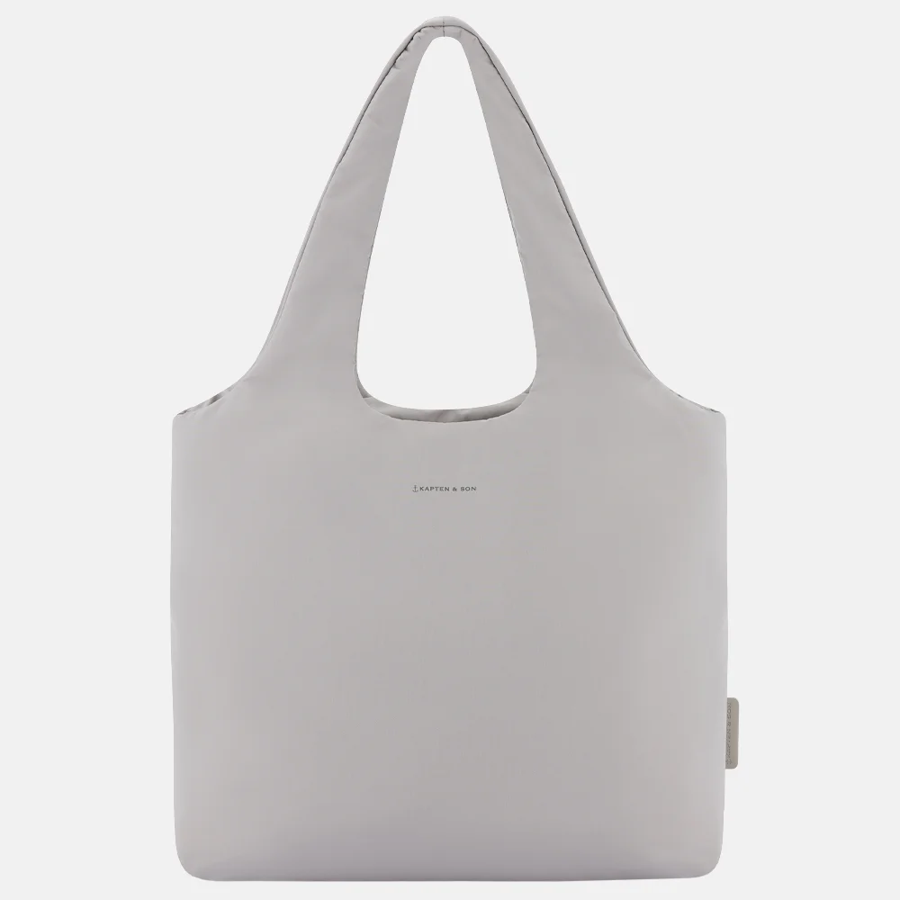 Kapten & Son Skara Cloud shopper 14 inch greige bij Duifhuizen