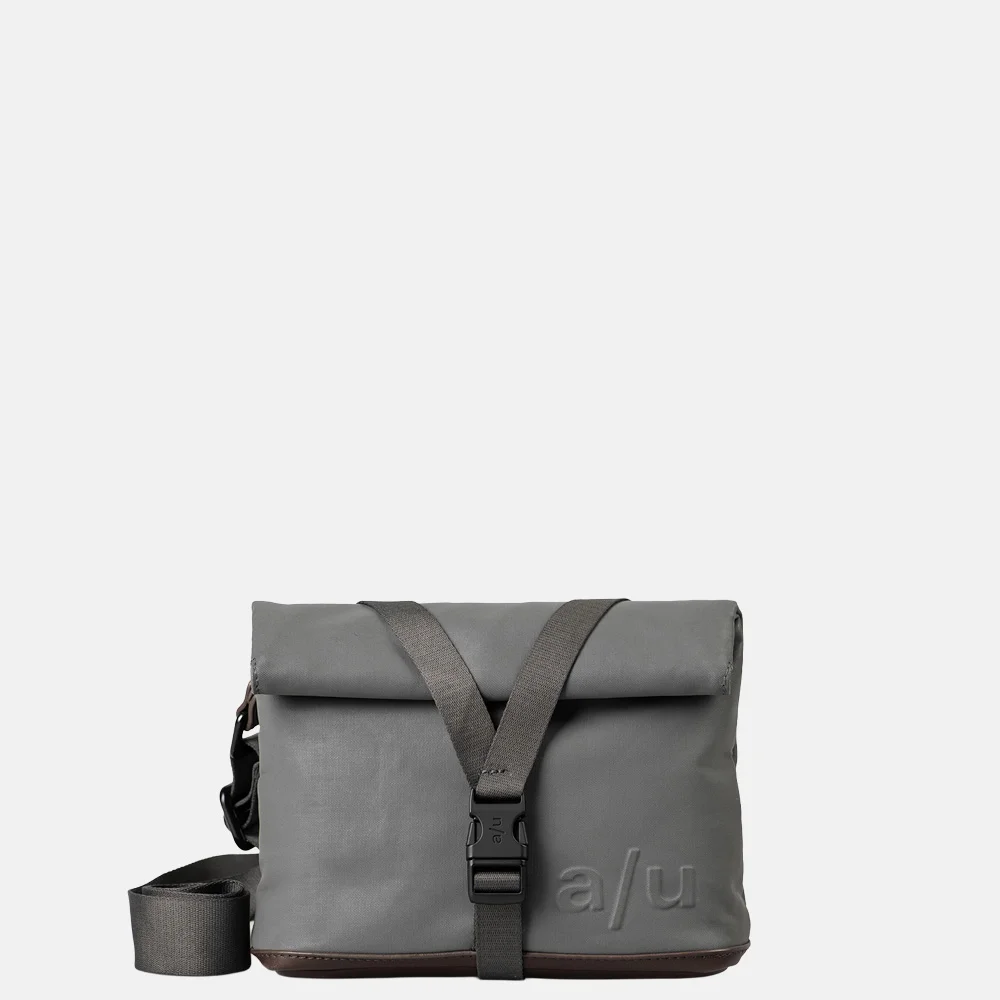 Aunts and Uncles Japan Tsu crossbody tas/heuptas pewter bij Duifhuizen