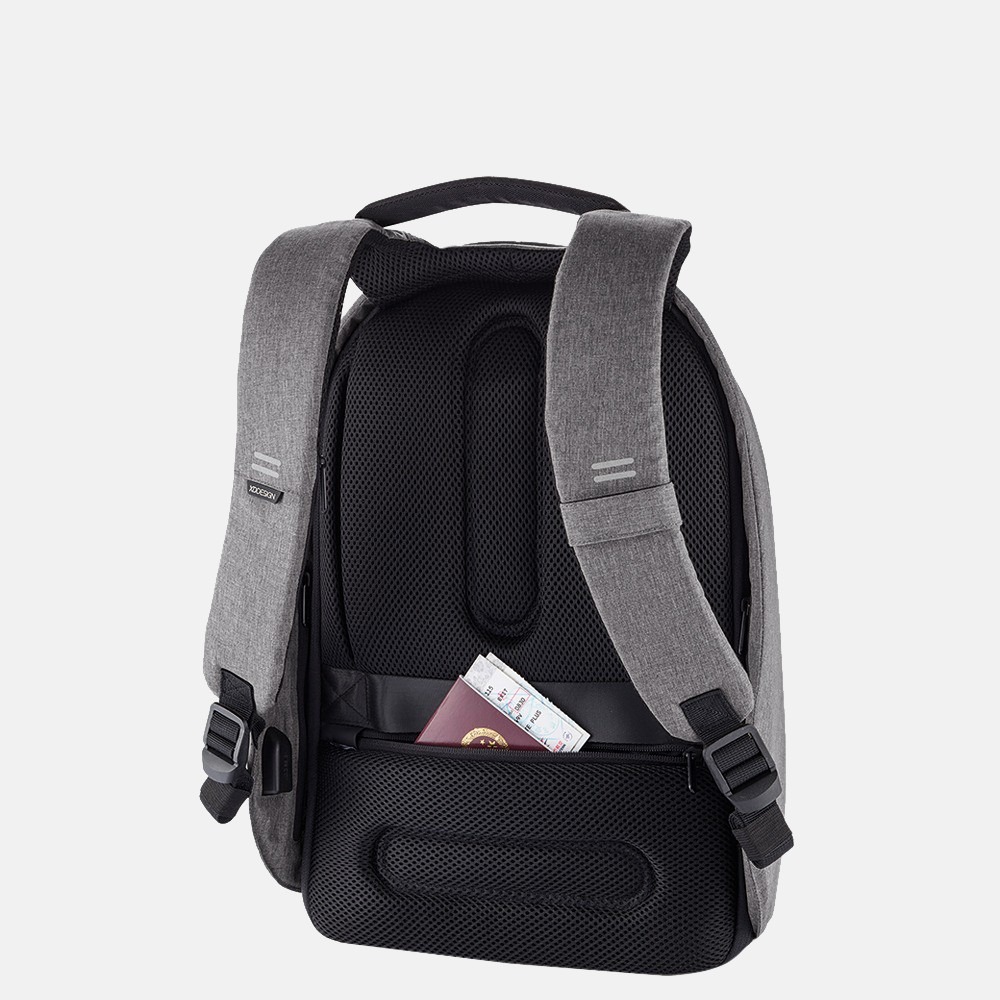 XD Design Bobby Hero rugzak S 13.3 inch grey bij Duifhuizen