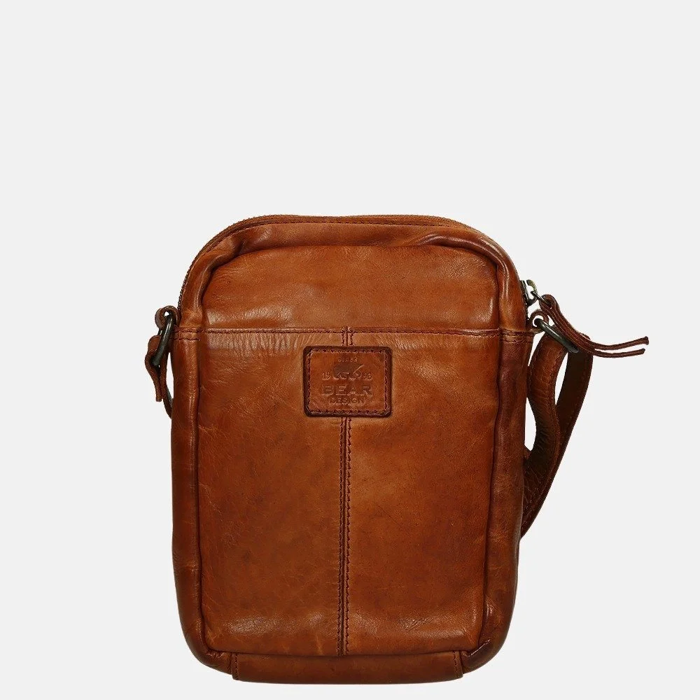 Bear Design Karin schoudertas cognac bij Duifhuizen